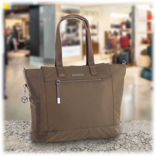 SideDeal Hedgren Glaze Large Tote with RFID