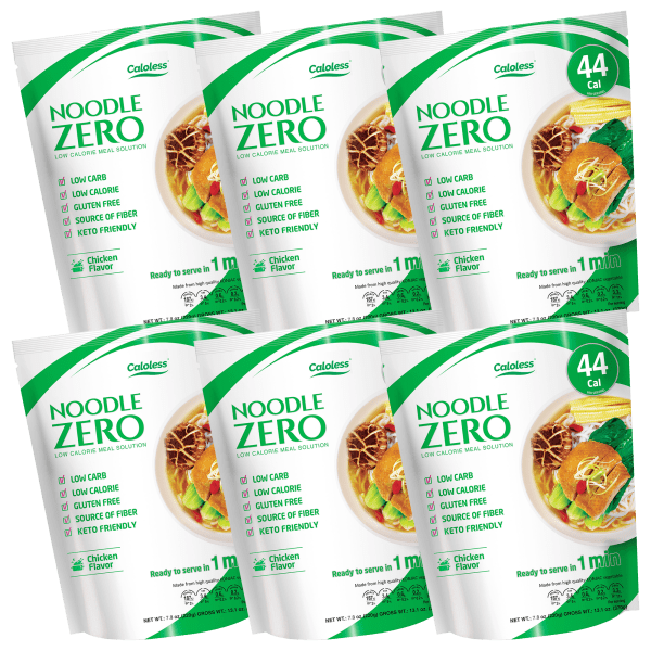 SideDeal: 12-Pack: Caloless NoodleZero Low Calorie Konjac Shirataki ...