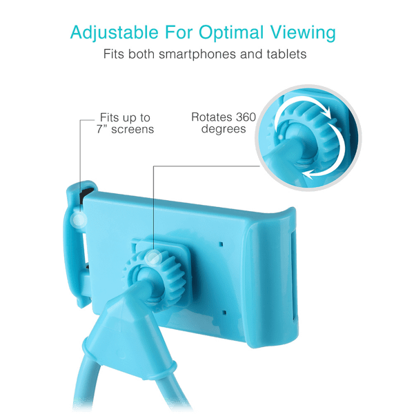 MorningSave LAX Universal Adjustable Neck Mount iPhone Holder