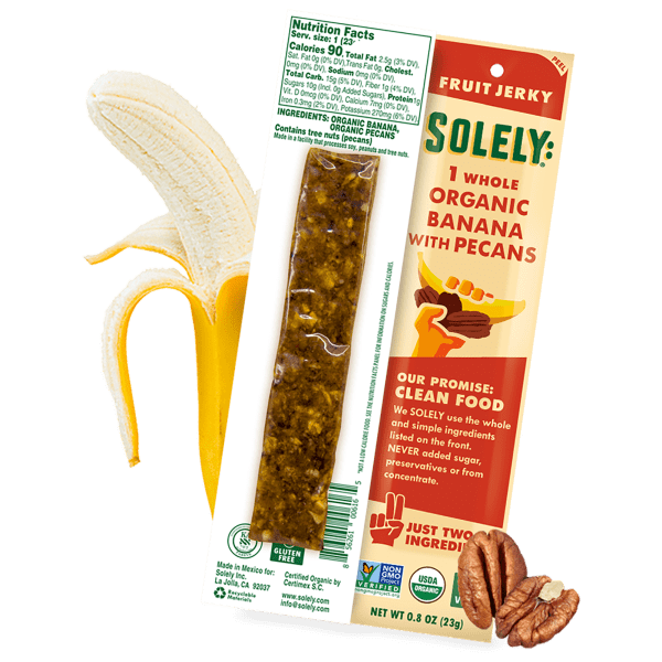 Meh 72Pack Solely Organic Fruit Jerky