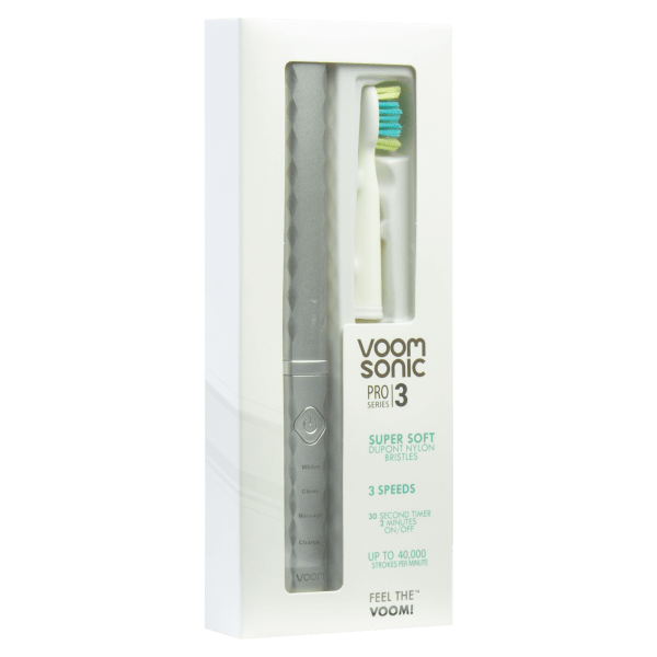 MorningSave Voom Sonic Pro 3 Rechargeable Sonic Toothbrush with