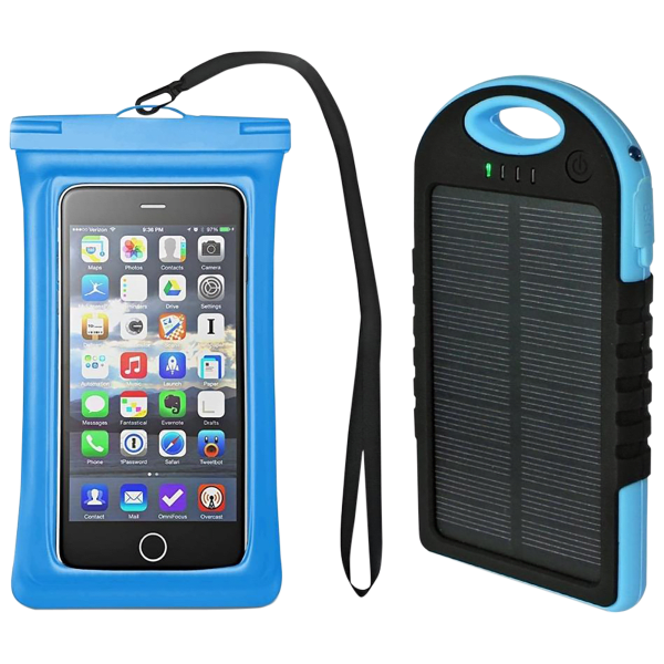 Ciana Waterproof Phone Case with 5000 MAH Solar MorningSave