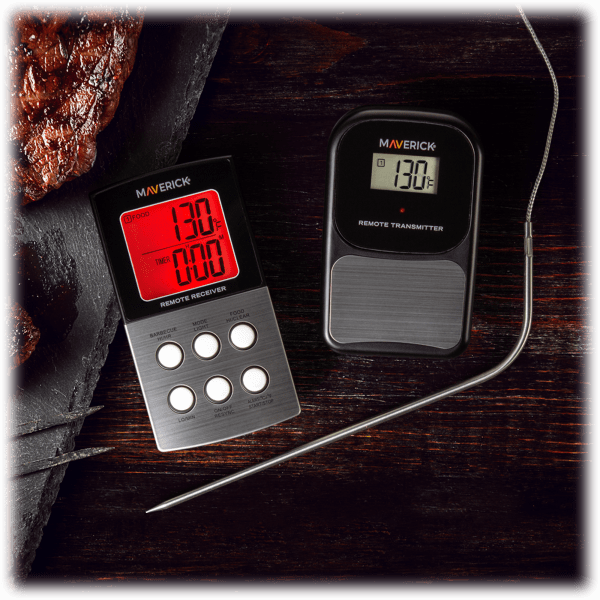 MorningSave Maverick Wireless Remote Thermometer with 2High Heat Probes