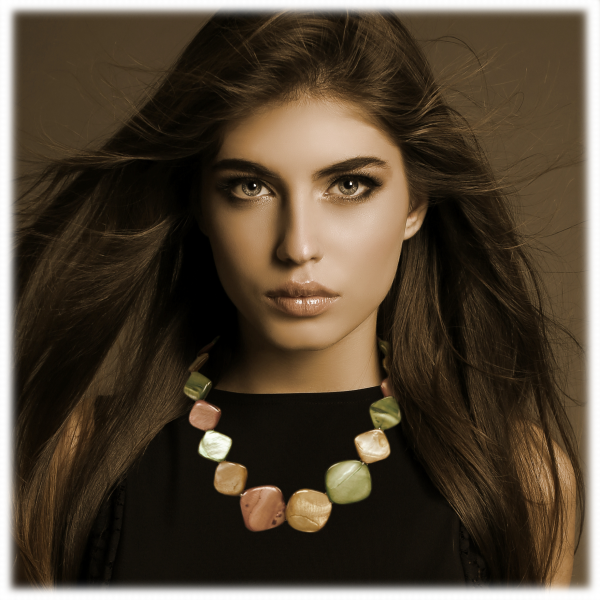 MorningSave Oyster Bay Collection Mother of Pearl Necklace