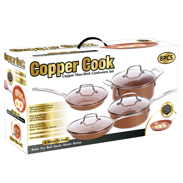 copper pan set target