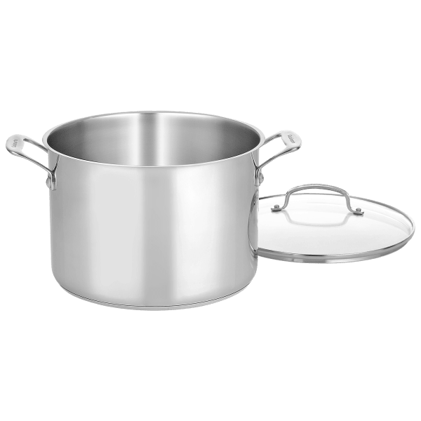 Cuisinart 8-Quart Aluminum Stock Pot Lid(s) Included at