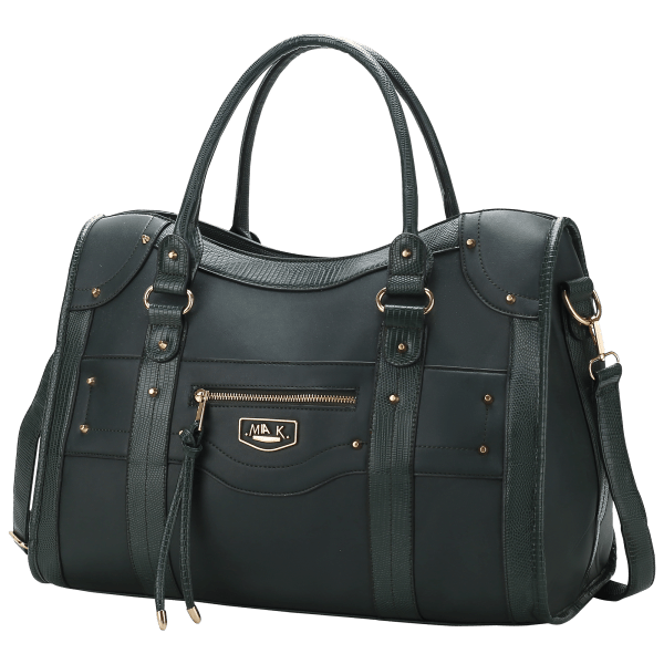 MorningSave MKF Collection Patricia Vegan Leather Duffle Bag By Mia K