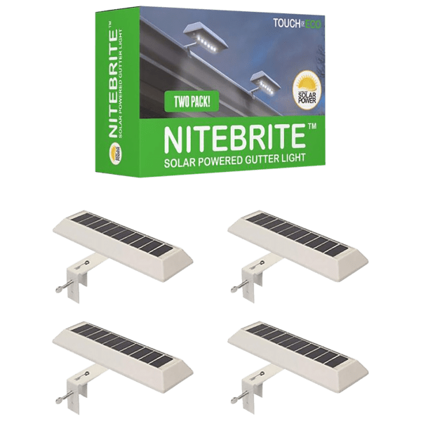 nitebrite solar gutter lights