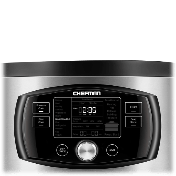 SideDeal Chefman XL 8Quart Programmable MultiFunction Pressure Cooker