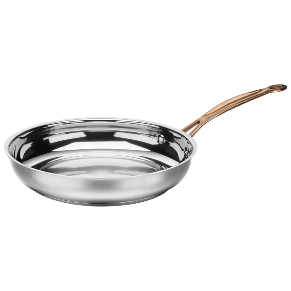 MorningSave Cuisinart 8Piece Stainless Cookware Set with Rose Gold Handles