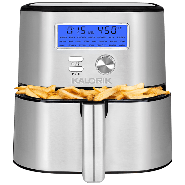 MorningSave Kalorik Maxx 6Quart Air Fryer with Egg Tray Accessory