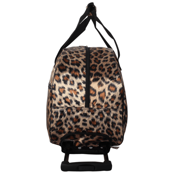Betsey Johnson Wheeled Weekender Bag - Cool Cat