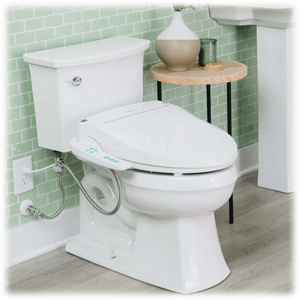 MorningSave Brondell Omigo GS Heated Bidet Toilet Seat with Heated Water