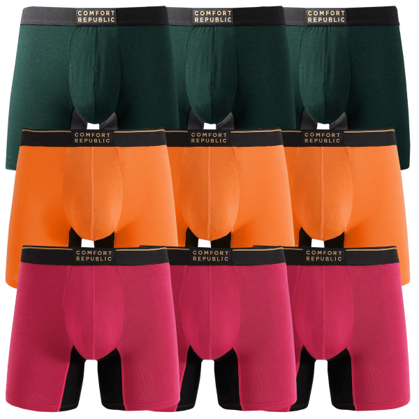 Simply Life Boys' Bamboo Briefs Underwear – 5-Pack, Ultra Soft, Breathable & Tagless