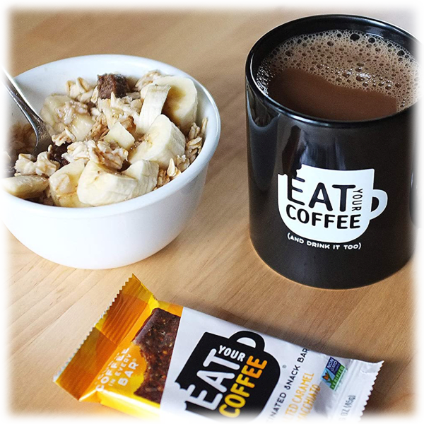 Meh 72Pack Eat Your Coffee Caffeinated Energy Bars (Best by 2/10/23)