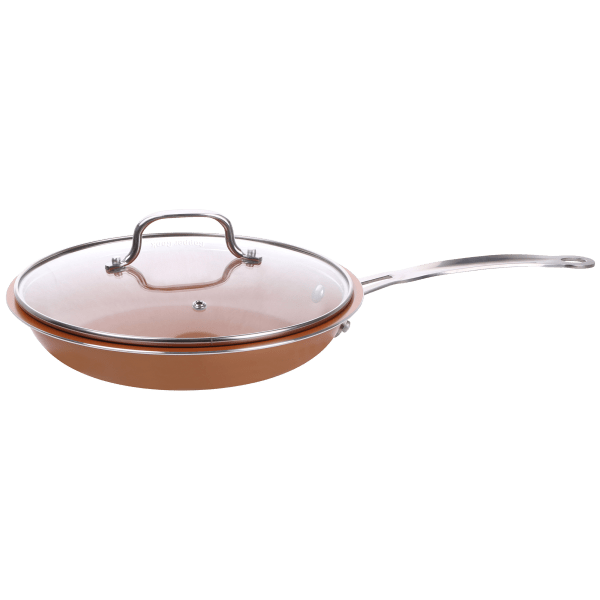 MorningSave Copper Cook 8Piece Nonstick Copper Pan Set