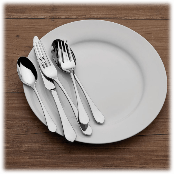 Mikasa Colson 18/10 Stainless Steel Flatware Set, 20-Piece Service For 4