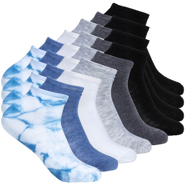 MorningSave 24Pack Laundry by Shelli Segal Women’s Low Cut Socks