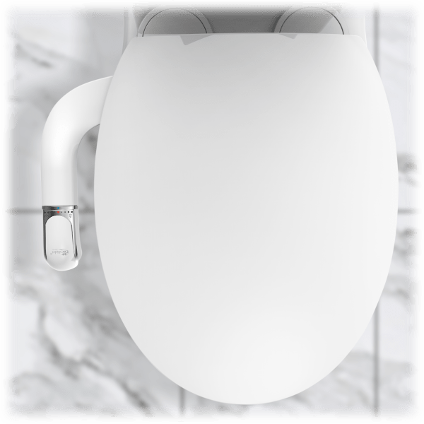 BioBidet Slim Twist Bidet Attachment with Dual Nozzle