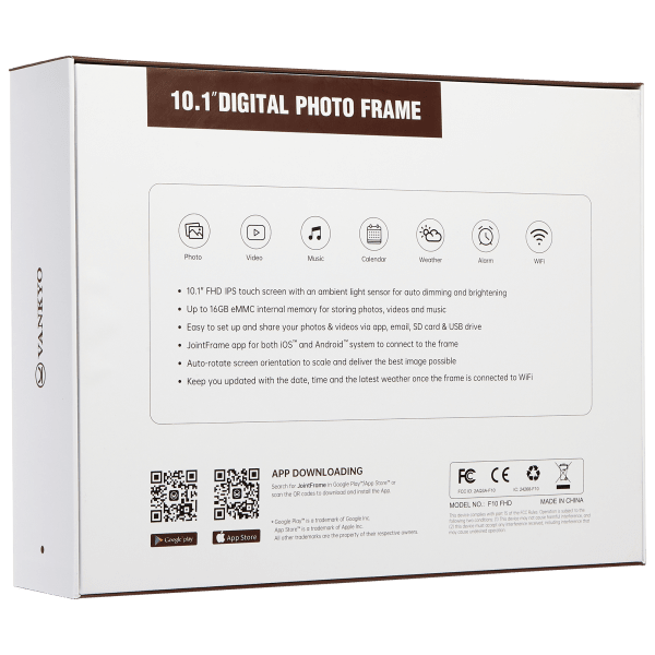 SideDeal Vankyo WiFi Digital Picture Frame Full HD