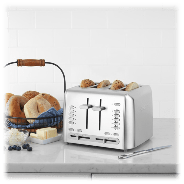 Meh Cuisinart Custom Select™ 4Slice Stainless Steel Toaster