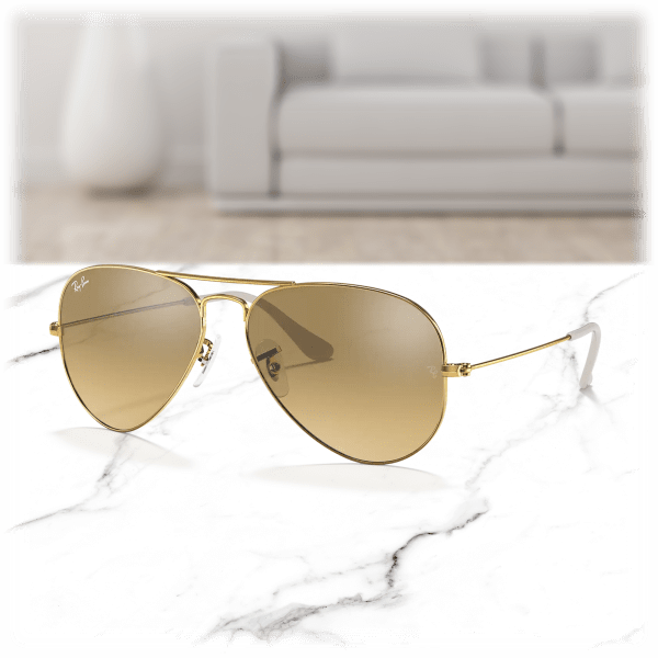 Ray Ban Unisex Aviator Sunglasses 