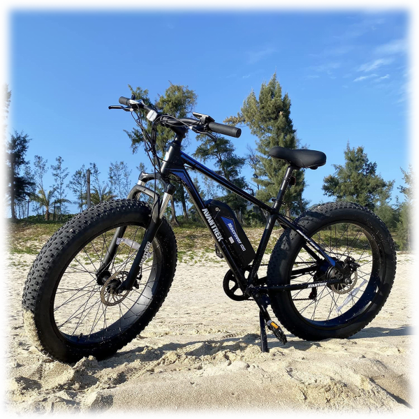 SideDeal Avantrek Fat Tire Electric Bike Macrover 100