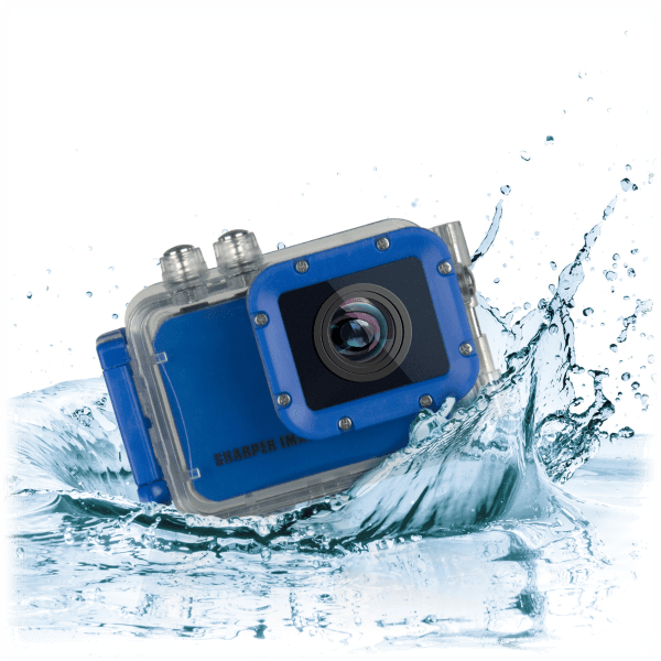 MorningSave Sharper Image 4K Wireless Action Camera with Accessories