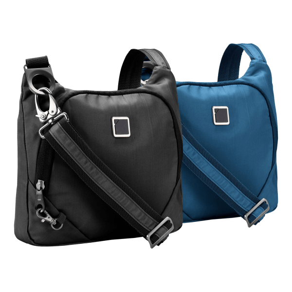 MorningSave Lewis N. Clark Secura Durable Nylon Crossbody Bag