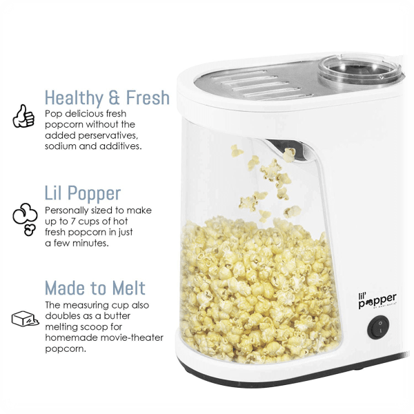 MorningSave: Elite Cuisine Lil Popper Hot Air Popcorn Machine