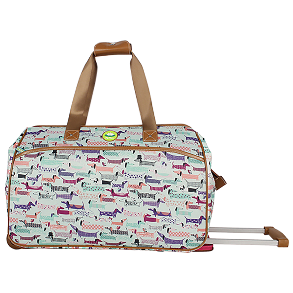 MorningSave Lily Bloom CarryOn Softside Rolling Duffel Bag