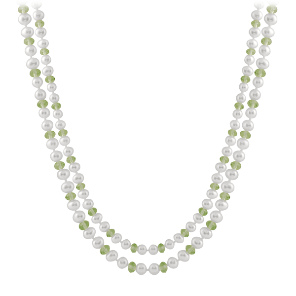 Morningsave Splendid Pearls Endless 48 Freshwater Pearl Necklace