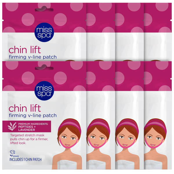 MorningSave 8Pack Miss Spa Chin Lift Tightening Chin Masks