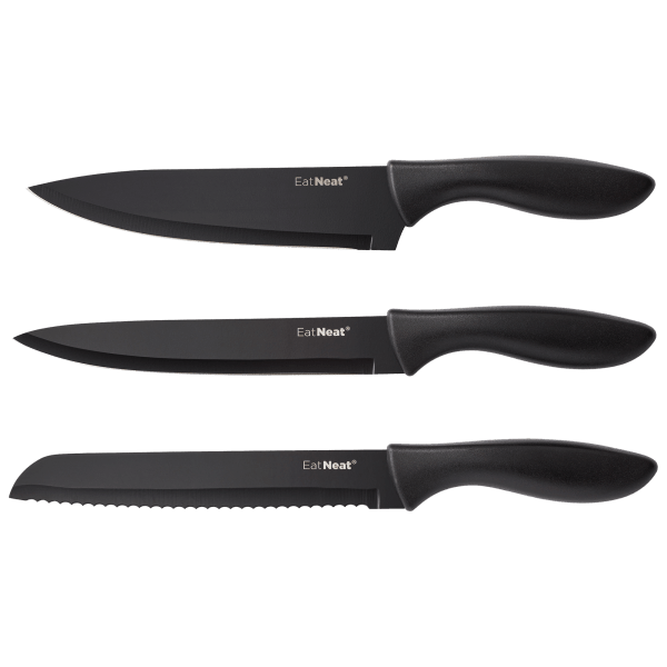 MorningSave: 2-Pack: EatNeat Knife Set with Cutting Board & Knife