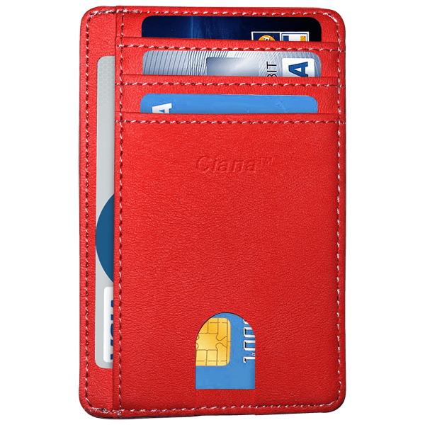 Men's faux leather slim wallet – Annette Rose Co Ltd