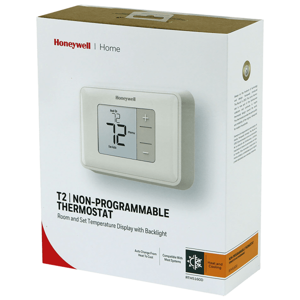 SideDeal Honeywell Simple Display NonProgrammable Thermostat