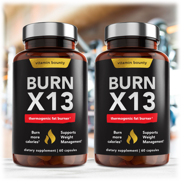 MorningSave 2Pack Vitamin Bounty Burn X13 Thermogenic Fat Burner
