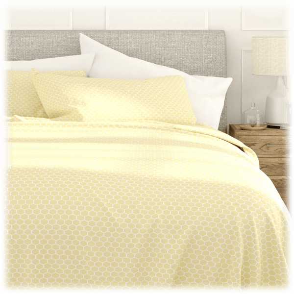 SideDeal 4Piece Cloth and Gable Bed Sheet Set Ultra Soft with