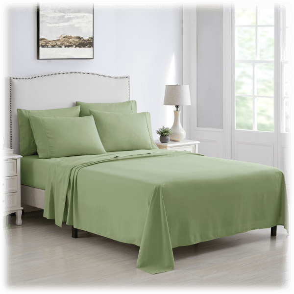 MorningSave Kathy Ireland 6Pc Luxury Microfiber Sheet Set