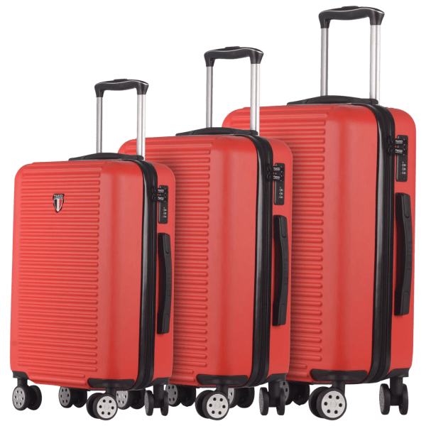 Meh TUCCI Italy 3Piece Locking Luggage Set
