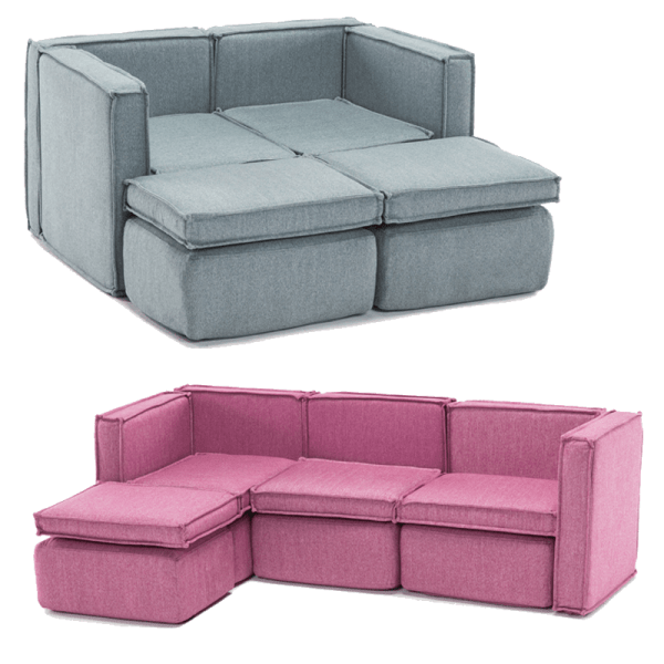 Lovesac store kids sectional