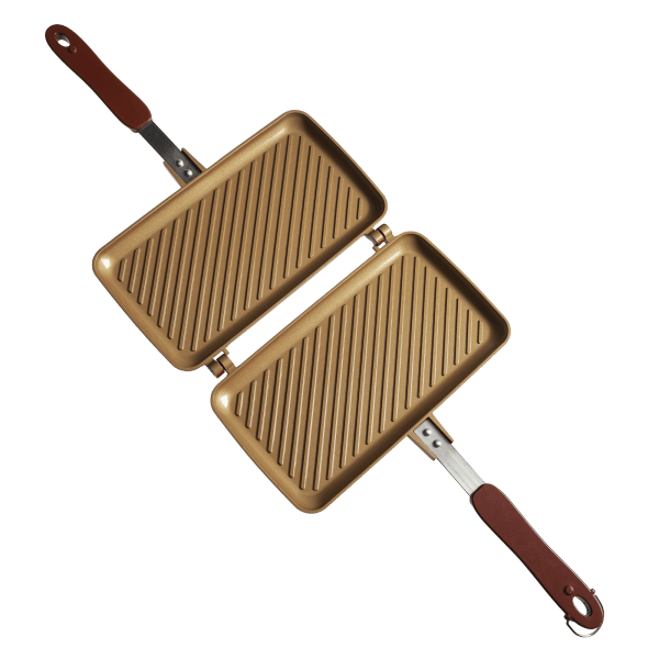 MorningSave: 2-Pack: Red Copper 10 Square Pans