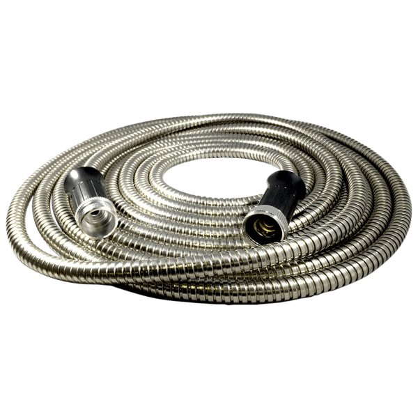 MorningSave Eternal 25ft Flexible Stainless Steel Garden Hose