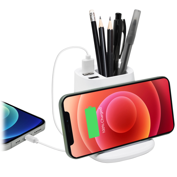 MorningSave Tech Theory Desktop Organizer Charging Station with