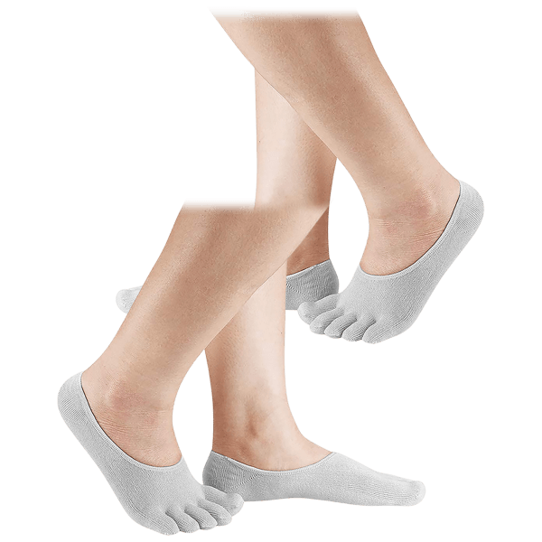MorningSave 4Pack Extreme Fit Therapeutic Invisible Gel Toe Sock Sleeves
