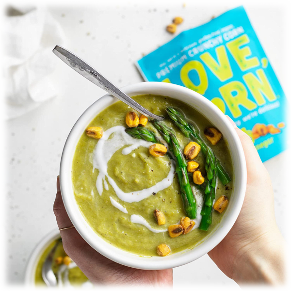 Meh 30Pack Love, Corn Salt & Vinegar Premium Crunchy Corn Snacks (1.