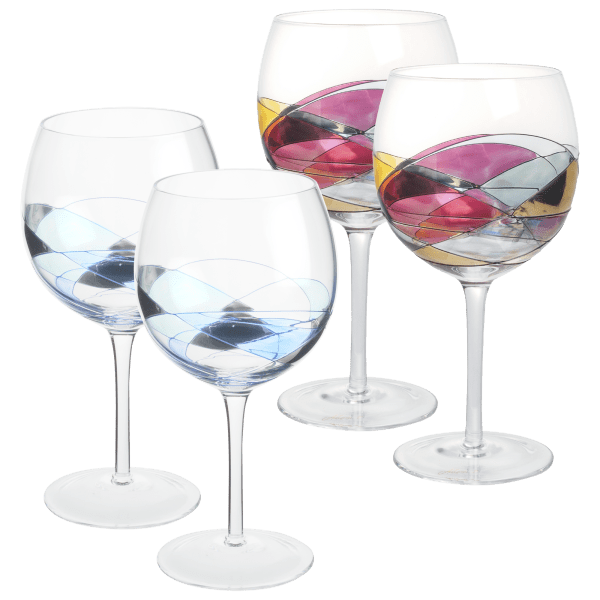 Antoni Barcelona Balloon Wine Glass Set of 2 Stemless 21 Ounce