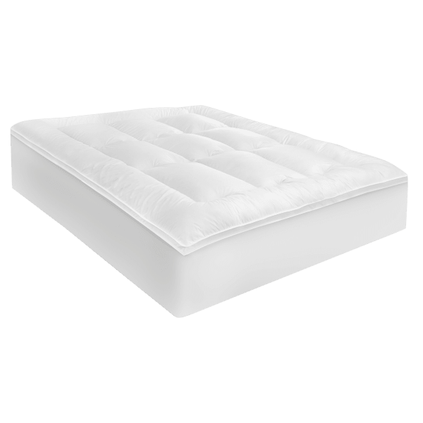MorningSave Plush Mattress Toppers and Pillows by SoftTex