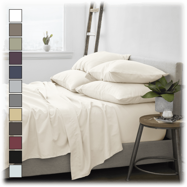 MorningSave iEnjoy Home Premium 6Piece Ultra Soft Luxury Sheet Set