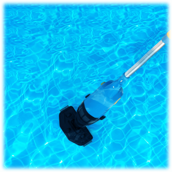 SideDeal Qomotop Handheld Pool Vacuum 6000mAh with 69" Extendable Pole